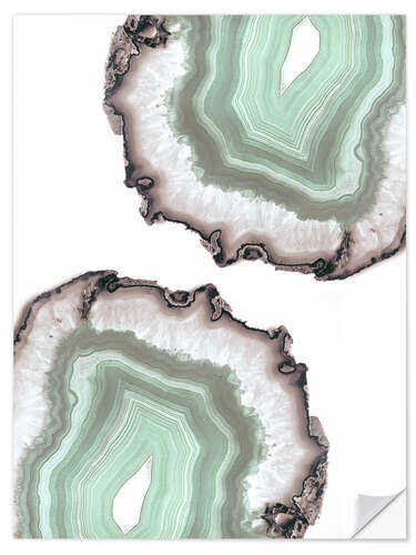 Sisustustarra Light water agate