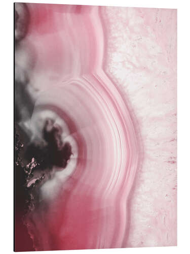 Aluminium print Romantic rose quartz