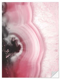 Vinilo para la pared Romantic rose quartz