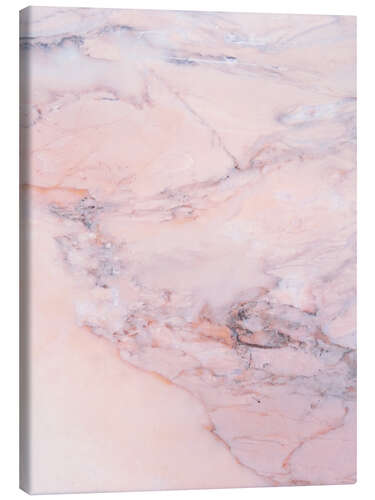 Canvas print Blush marble