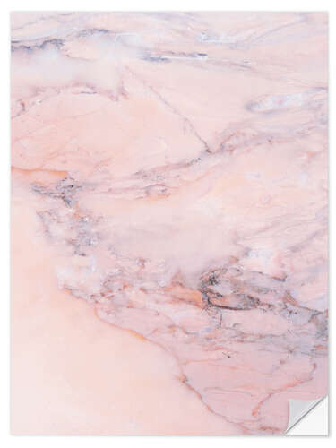 Naklejka na ścianę Blush marble