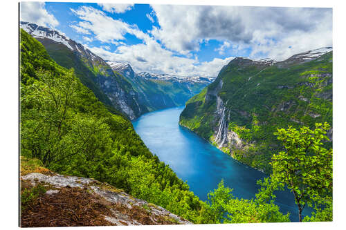 Cuadro de plexi-alu Geirangerfjorden - Norway