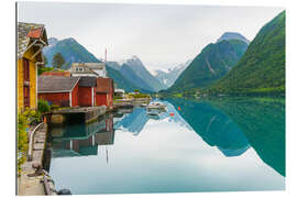 Gallery Print Fjaerland Norwegen