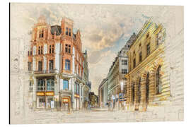 Magnettafel Leipzig Innenstadt Peterstraße