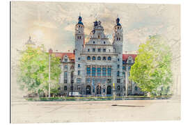 Gallery print Leipzig New Town Hall