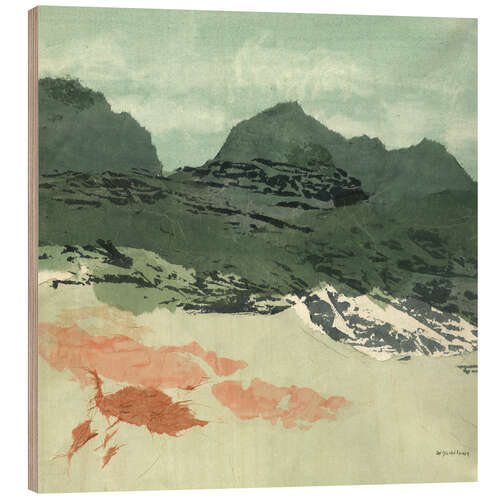 Tableau en bois Dreamin California