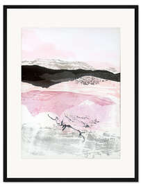 Gerahmter Kunstdruck Black Mountain