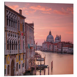 Aluminium print Venice and the grand Canal at sunrise