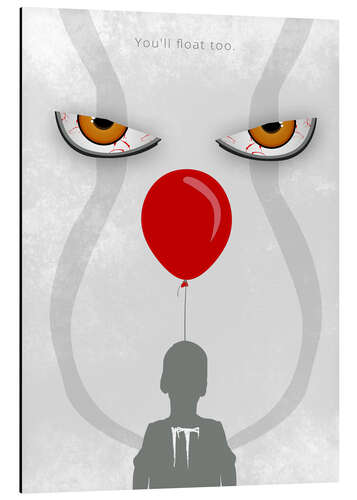 Alubild IT - Pennywise - Minimal Alternative Movie Fanart