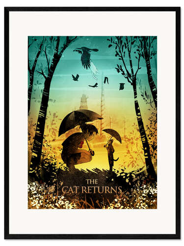 Framed art print The Cat Returns 