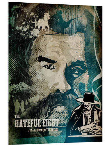 Hartschaumbild Hateful Eight