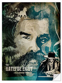 Selvklæbende plakat Hateful Eight