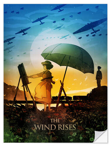 Wandsticker The Wind Rises