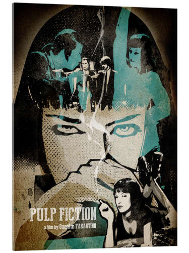 Acrylglasbild Pulp Fiction