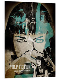 Foam board print Pulp Fiction