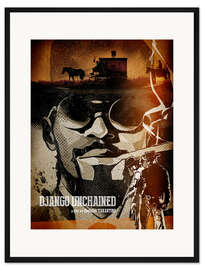 Gerahmter Kunstdruck Django
