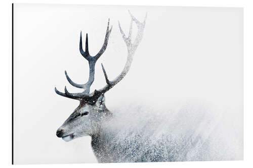 Aluminium print Oh Deer