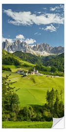 Självhäftande poster Italian Dolomites