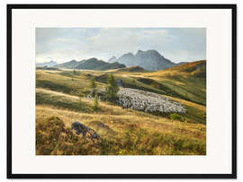 Gerahmter Kunstdruck Der Hirte