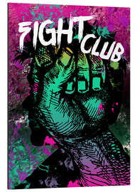Magnettafel Fight Club - Minimal alternative Film Fanart #1