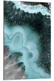 Magnettafel Achat in Winterblau