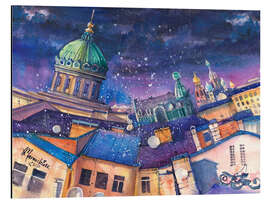 Magnettafel Bezauberndes Sankt Petersburg, Russland