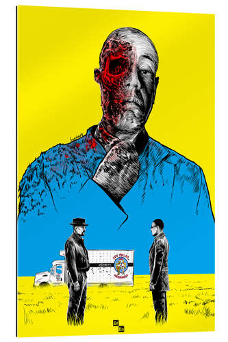 Galleritryk Breaking Bad Gus Fring death whit blood