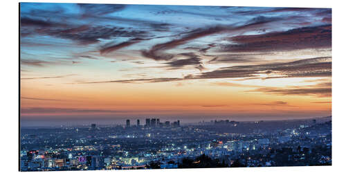 Tableau en aluminium Los Angeles