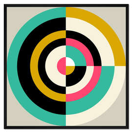 Gerahmter Kunstdruck TARGET II 01