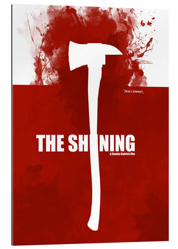 Cuadro de plexi-alu The Shining - Minmal Movie alternative Fanart