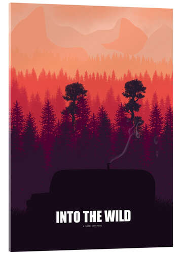 Quadro em acrílico Into the Wild