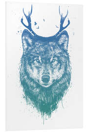 Tableau en PVC Deer wolf