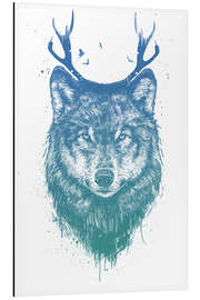 Magnettafel Deer wolf