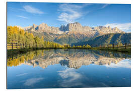 Alubild Rosengarten, Dolomiten in Südtirol