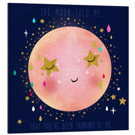 Magnettafel The moon told me