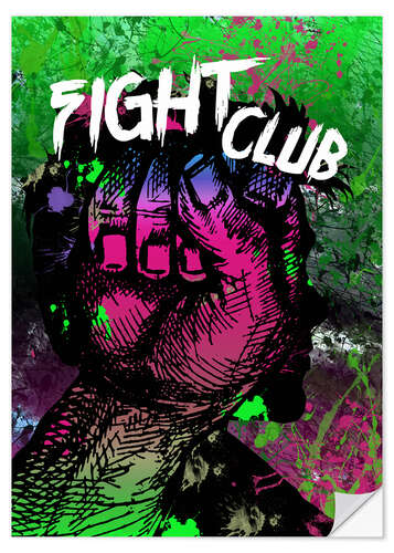 Sticker mural Fight Club