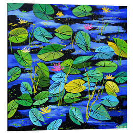 Gallery print Water lilies in the pond