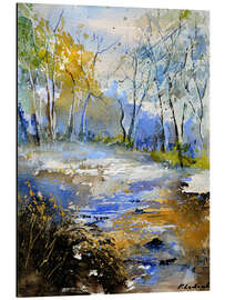 Magnettafel Eine Lichtung im Wald