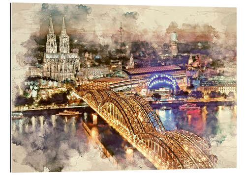 Gallery print Cologne Skyline Cologne Cathedral I