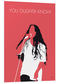 Foam board print Alanis Morissette - You Oughta Know