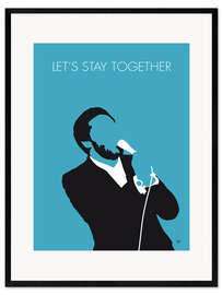 Plakat artystyczny premium w ramie Al Green - Let's Stay Together