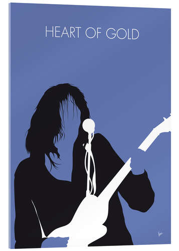 Acrylic print Neil Young - Heart Of Gold