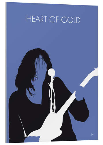 Aluminium print Neil Young - Heart Of Gold