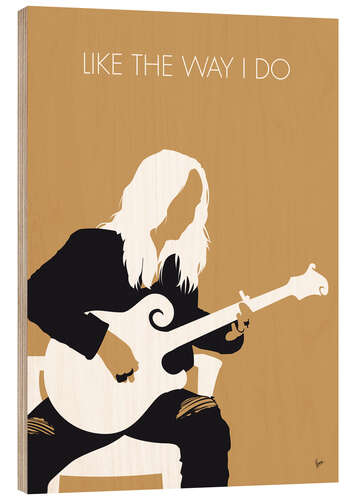 Stampa su legno Melissa Etheridge - Like The Way I Do