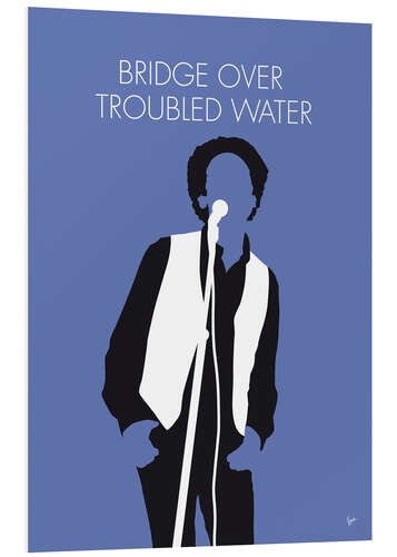 Foam board print Simon & Garfunkel - Bridge Over Troubled Water