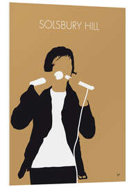 Foam board print Peter Gabriel - Solsbury Hill