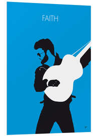 Foam board print George Michael, Faith