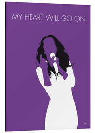 Magnettafel Celine Dion - My Heart Will Go On