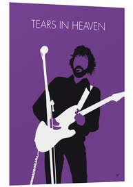 Foam board print Eric Clapton - Tears In Heaven