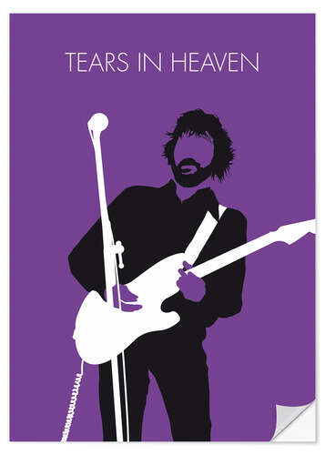 Vinilo para la pared Eric Clapton - Tears In Heaven